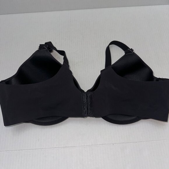 Bali 42C Black Ultimate Smoothing Lightweight‎ T-Shirt Underwire Bra DF4481 - Picture 4 of 7